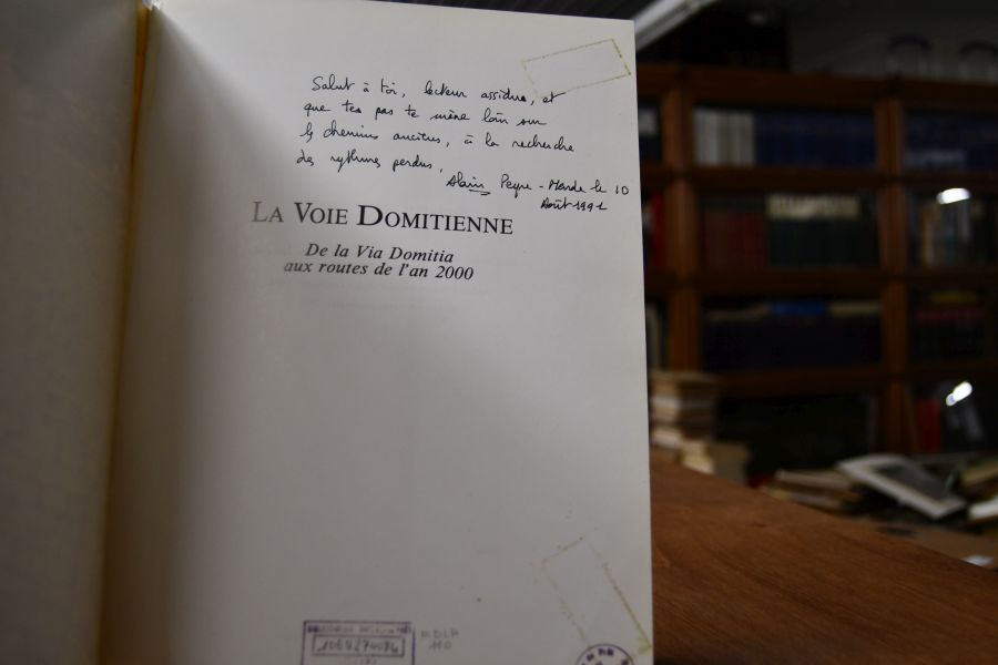 La Voie Domitienne. De la Via Domitia aux routes de l`an 2000.