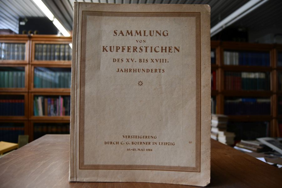 Sammlung von Kupferstichen des XV.-XVIII. Jahrhunderts. Katalog 142 von C.G. Boerner.