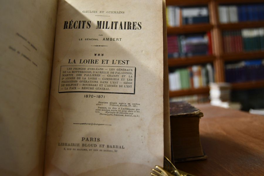 Gaulois et Germains. Recits Militaires. 4 Bde. (komplett). L`Invasion 1870, Apres Sedan 1870-1871, La Loire et L`Est 1870-1871, Le Siege de Paris 1870-1871.