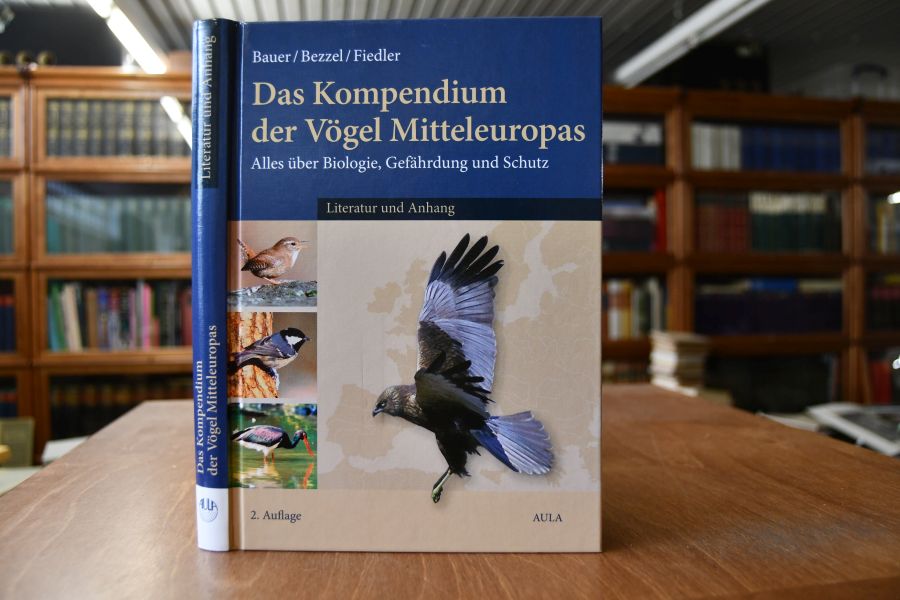 Das Kompendium der Vögel Mitteleuropas. Alles über Biologie, Gefährdung und Schutz.Bd. 3 (von 3) apart. Literatur und Anhang