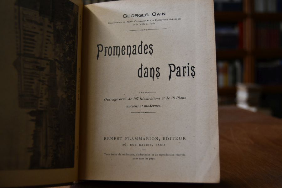Promenades dans Paris.