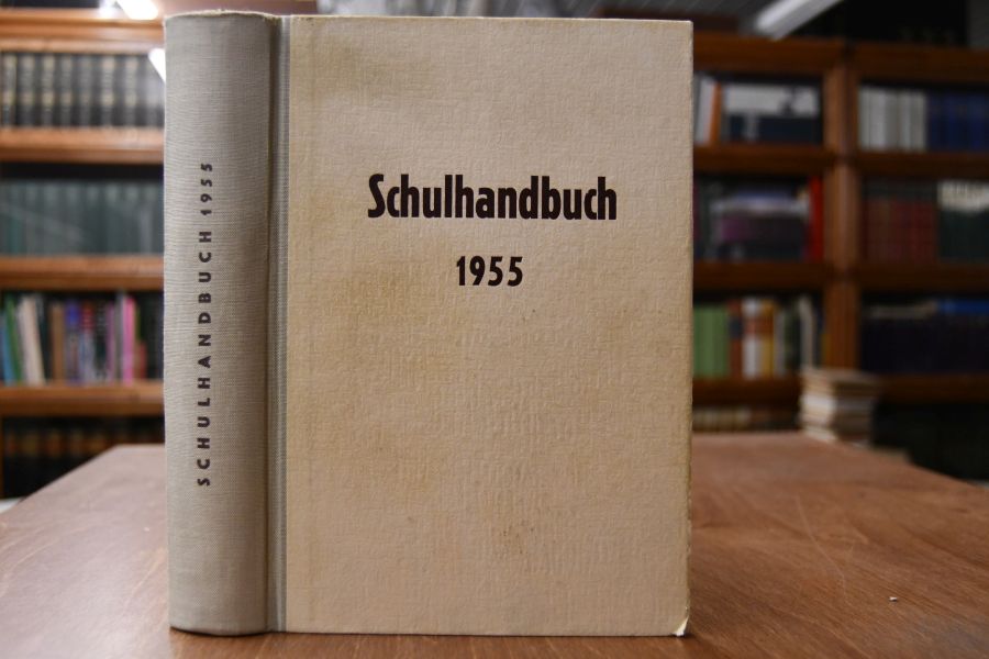 Schulhandbuch 1955 für Nordwürttemberg und Württemberg-Hohenzollern