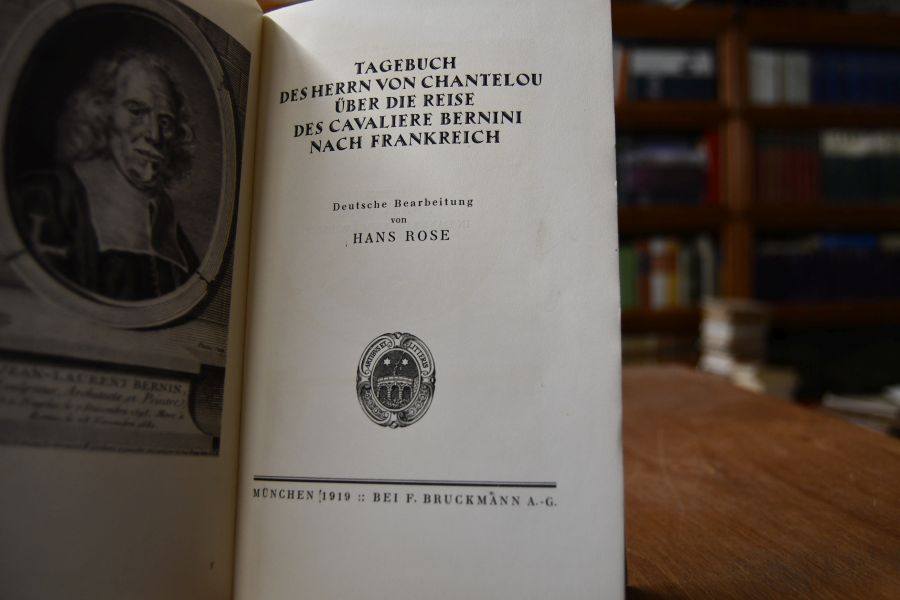 Tagebuch des Herrn von Chantelou über die Reise des Cavaliere Bernini nach Frankreich.