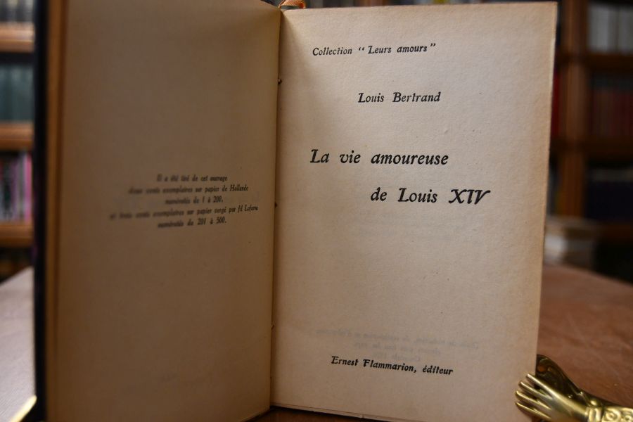 La vie amoureuse de Louis XIV.