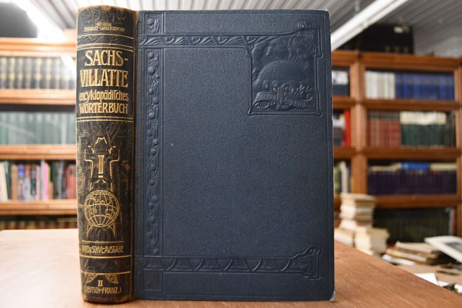 Sachs-Villatte Enzyklopädisches Französisch-Deutsches und Deutsch-Französisches Wörterbuch. Mit Angabe der Aussprache nach dem phonetischen System der Methode Toussaint-Langenscheidt. Hand- und Schulausgabe. Zweiter Teil Deutsch-Französisch. (apart)