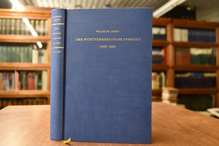 Der württembergische Synodus 1553-1924. Ein Beitrag zur Geschichte der württembergischen evang. Landeskirche.