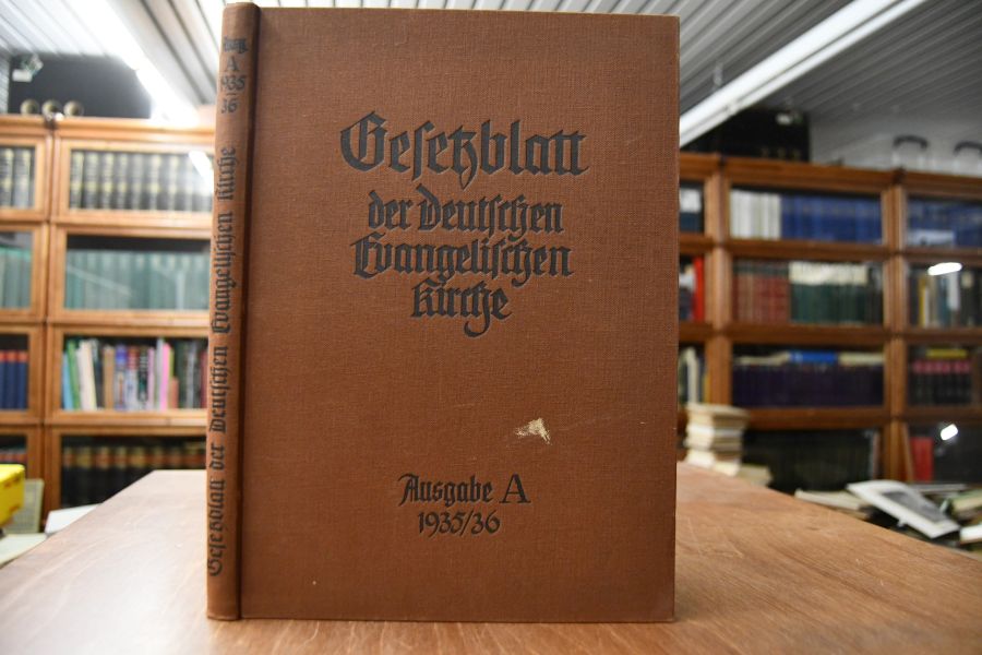 Gesetzblatt der deutschen Evangelischen Kirche Jahrgang 1935 und 1936. Ausgabe A.