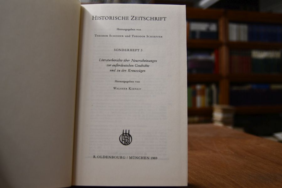 Historische Zeitschrift. Sonderheft 3 Literaturberichte über Neuerscheinungen zur außerdeutschen Geschichte.