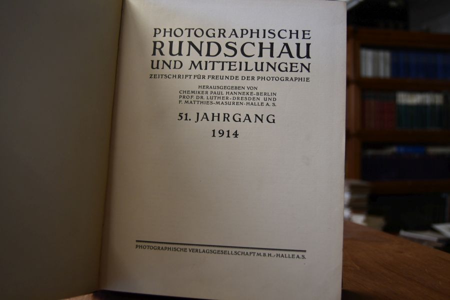 Photographische Rundschau und Mitteilungen. Zeitschrift für Freunde der Photographie. 51. Jahrgang 1914.