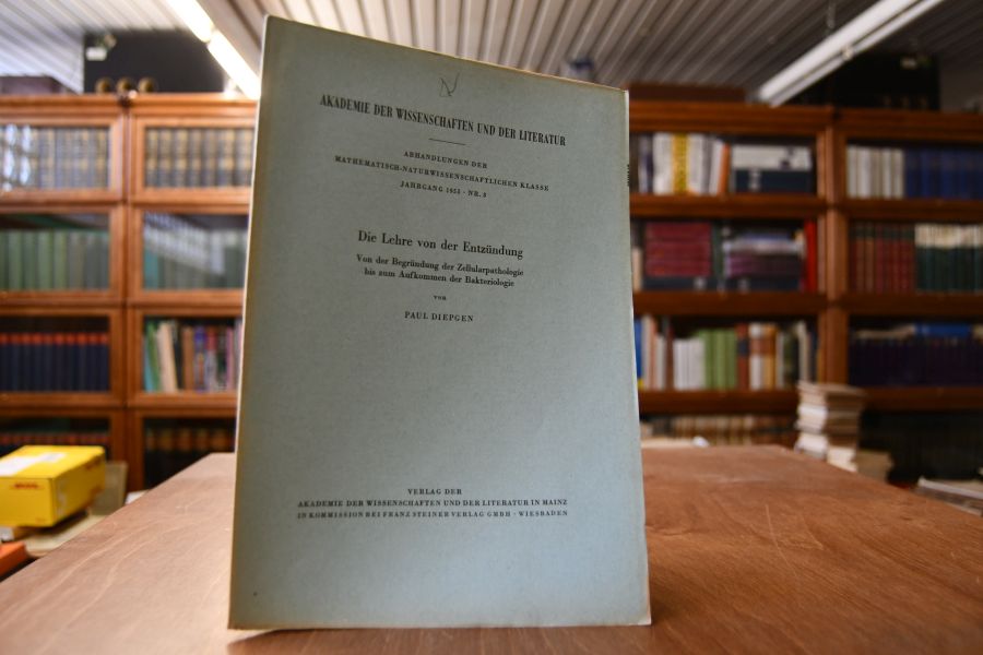 Die Lehre von der Entzündung. Von der Begründung der Zellularpathologie bis zum AUfkommen der Bakteriologie.