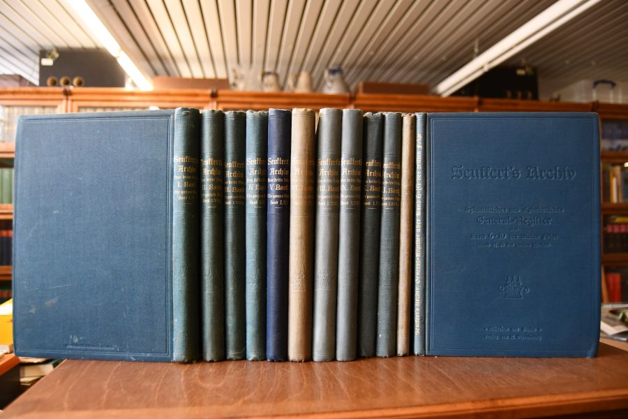 Archiv für Entscheidungen der obersten Gerichte in den deutschen Staaten. Dritte Folge 1.-6. und 8.-11. Band. Der ganzen Reihe 56.-61. und 63.-66. Bd. und 2 Bde. Generalregister für die Bde. 1-10 der dritten Folge.