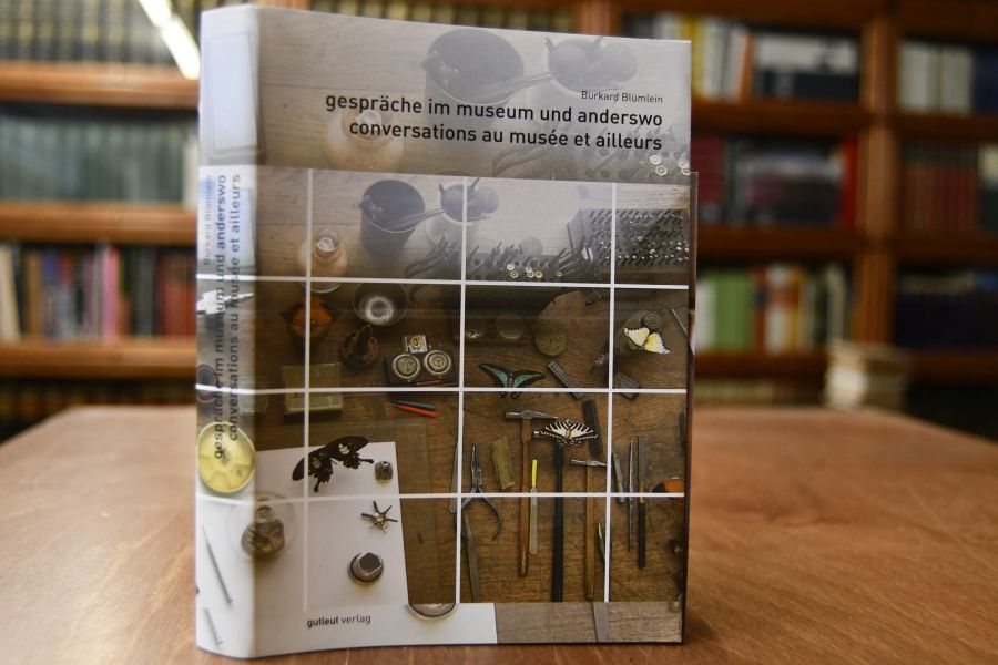 Burkard Blümlein - Gespräche im Museum und anderswo, conversations au musée et ailleurs.