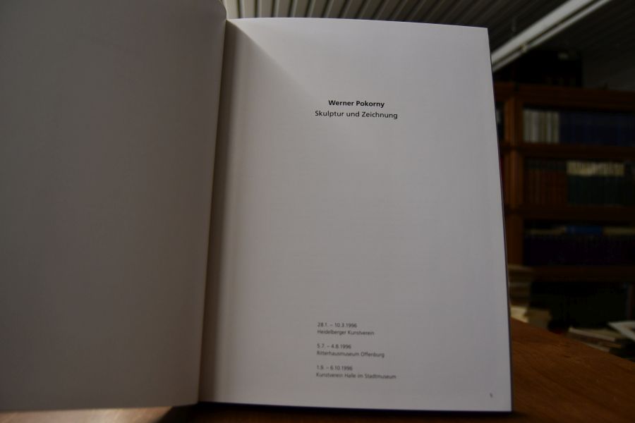 Werner Pokorny. Skulpturen und Zeichnungen.