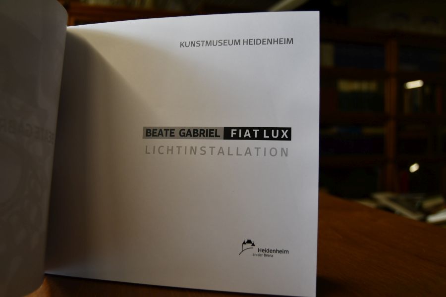 Fiat lux. Lichtinstallation.