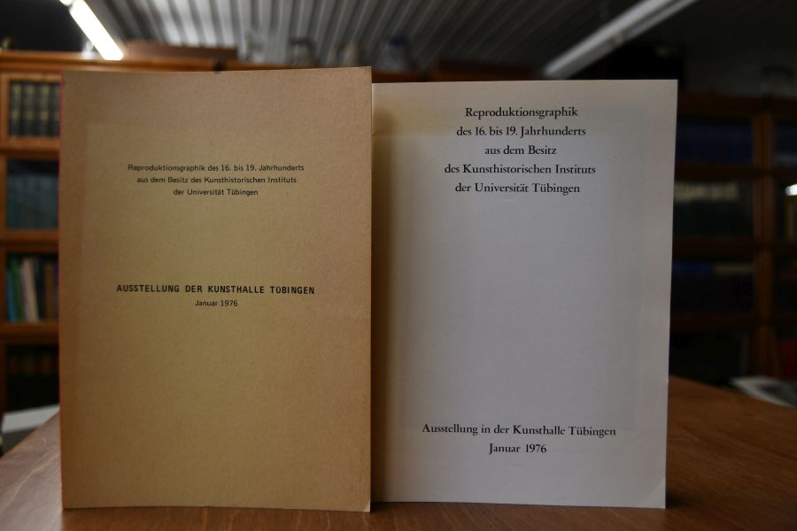 Reproduktionsgraphik des 16. bis 19. Jahrhunderts aus dem Besitz des Kunsthistorischen Instituts der Universität Tübingen.