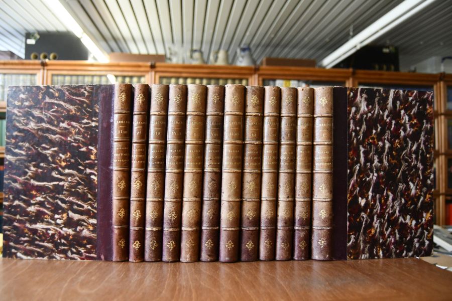 Oeuvres Oratoires de Bossuet. Edition critique complete. 6 Bde. in 12 Bdn.