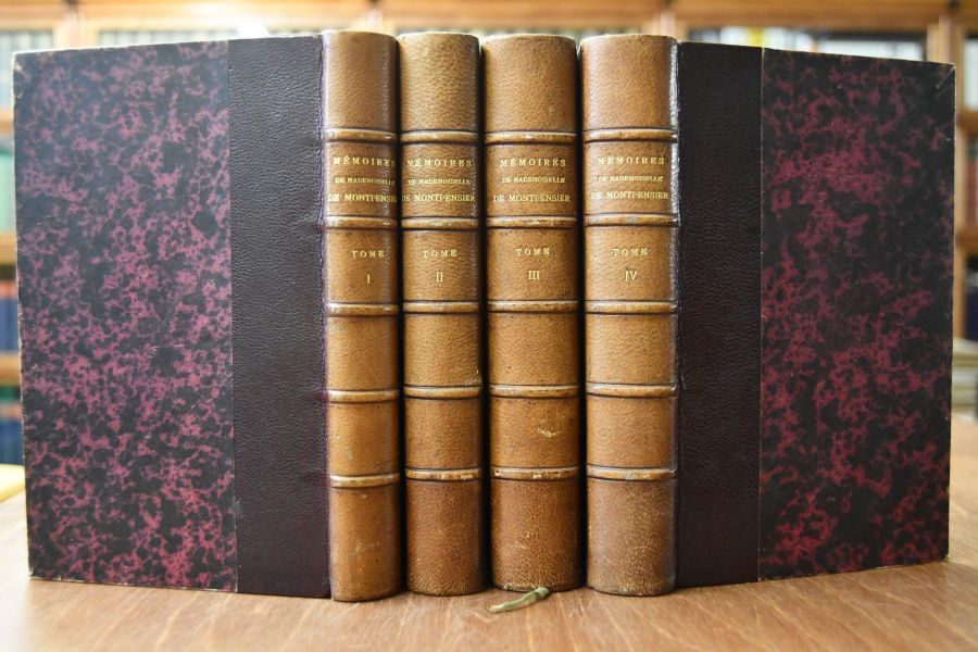 Memoires de Mlle. de Montpensier. Petite-Fille de Henri IV. 4 Bde. (komplett).