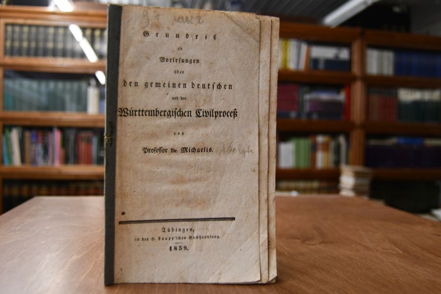 Grundriß zu Vorlesungen über den gemeinen deutschen und den Württembergischen Civilproceß.