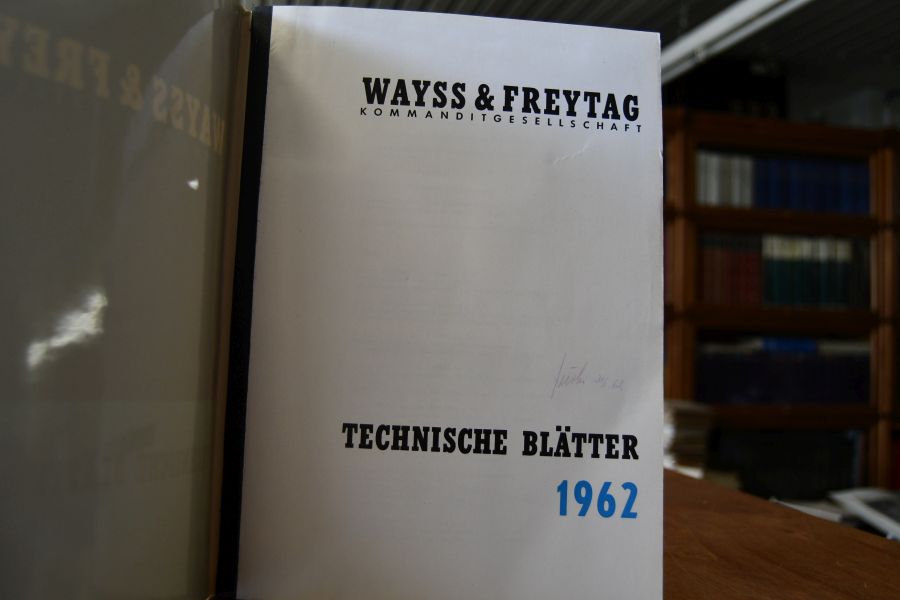 Wayss & Freitag. Technische Blätter 1962.