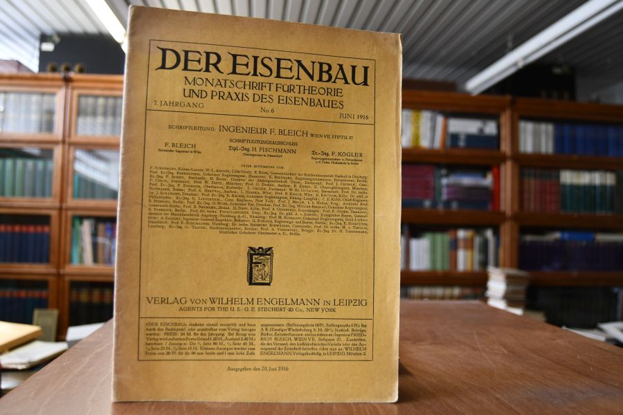 Der Eisenbau. Monatsschrift für Theorie und Praxis des Eisenbaues. 7. Jahrgang 1916 Hefte 6, 7, 9, 10, 12.