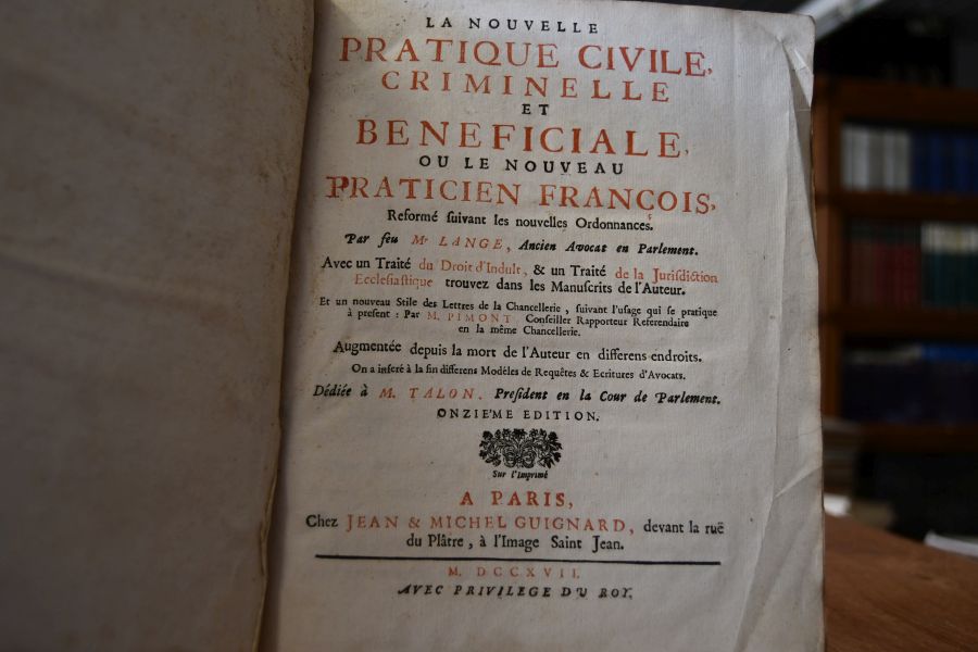 La nouvelle pratique civile, criminelle et beneficiale, ou le nouveau praticien francois, reforme suivant les nouvelles Ordonances.