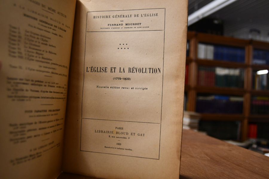 L`eglise et la Revolution (1775-1823).