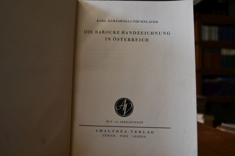 Die barocke Handzeichnung in Österreich.