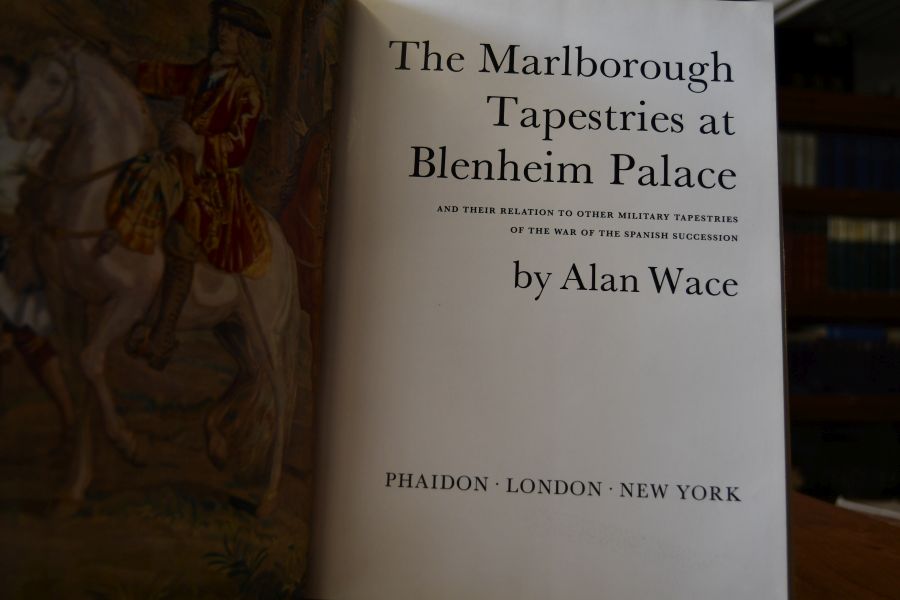 The Marlborough Tapestries at Blenheim Palace and their relation to other military tapestries of the war of the spanish succession.