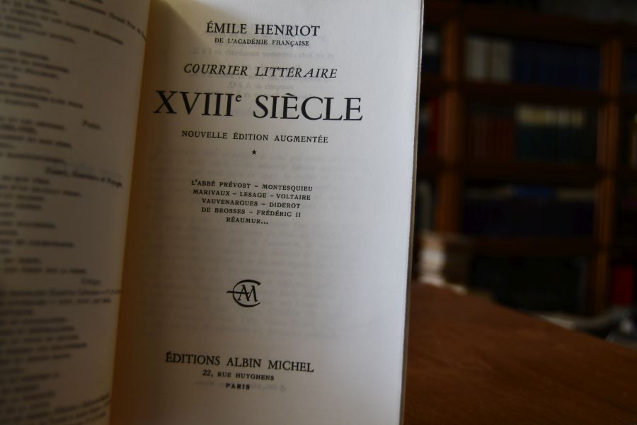 Courrier litteraire XVIIIe Siecle. Bd. 1 + 2.