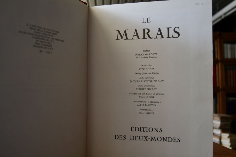 Le Marais.