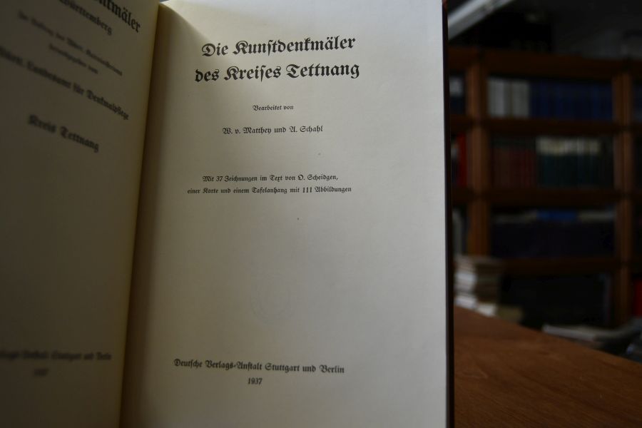 Die Kunstdenkmäler des Kreises Tettnang.