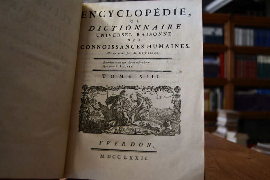 Encyclopedie, ou Dictionnaire Universel Raisonne des Connoissances Humaines Tome XIII