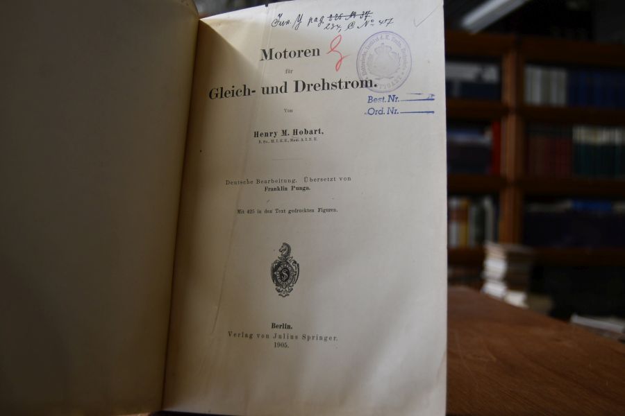 Motoren für Gleich- und Drehstrom.