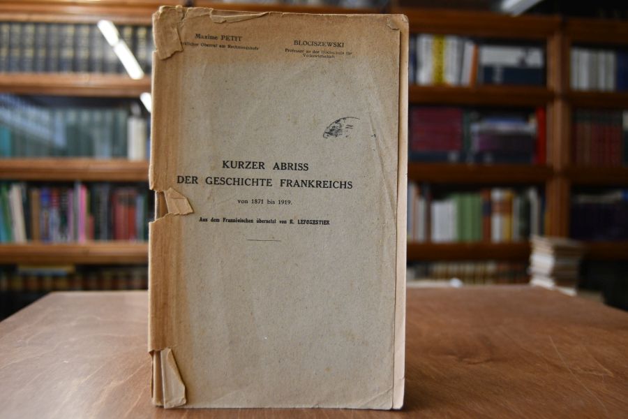 Kurzer Abriss der Geschichte Frankreichs von 1871 bis 1919.