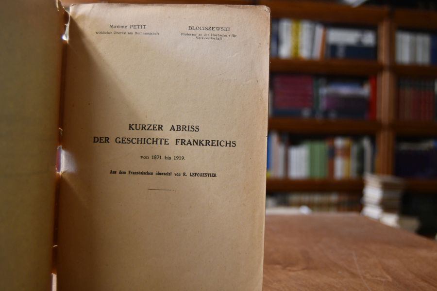 Kurzer Abriss der Geschichte Frankreichs von 1871 bis 1919.