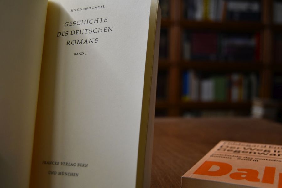 Geschichte des deutschen Romans Bd. 1 und 3.