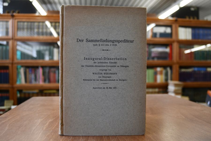 Der Sammelladungsspediteur nach § 413 Abs. 2 HGB.