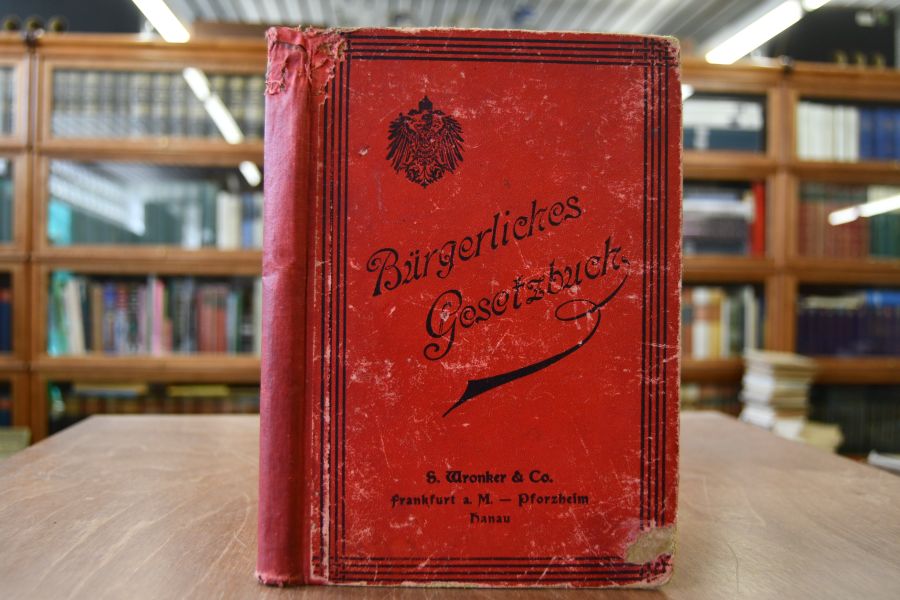 Bürgerliches Gesetzbuch.