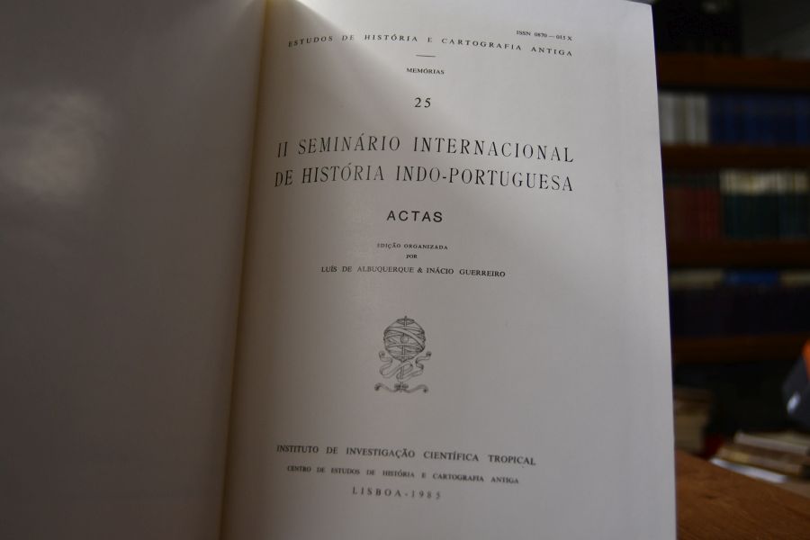 II Seminario International de Historia Indo-Portuguesa. Actas.