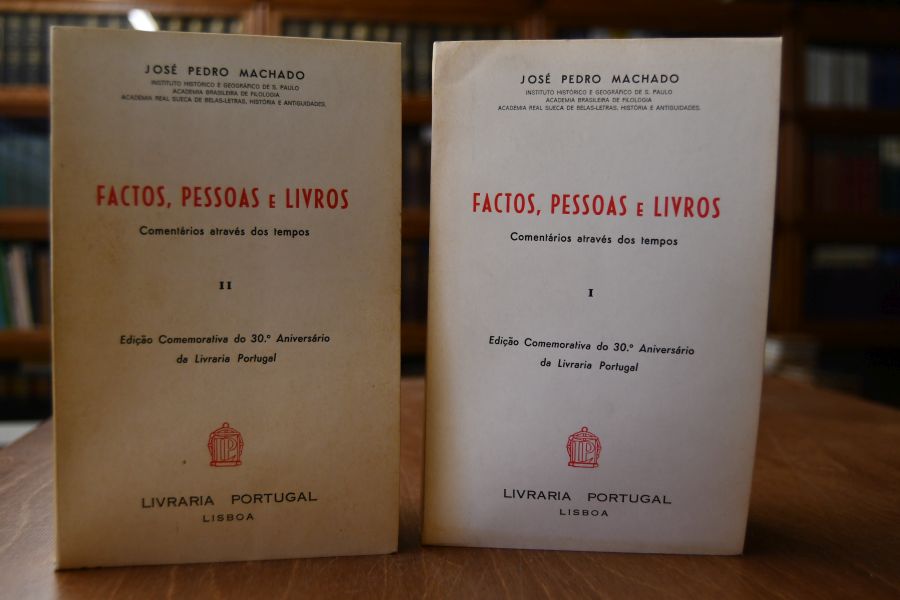 Factos, Pessoas e Livros. Comentarios atraves dos tempos. Vol. I + II (komplett).