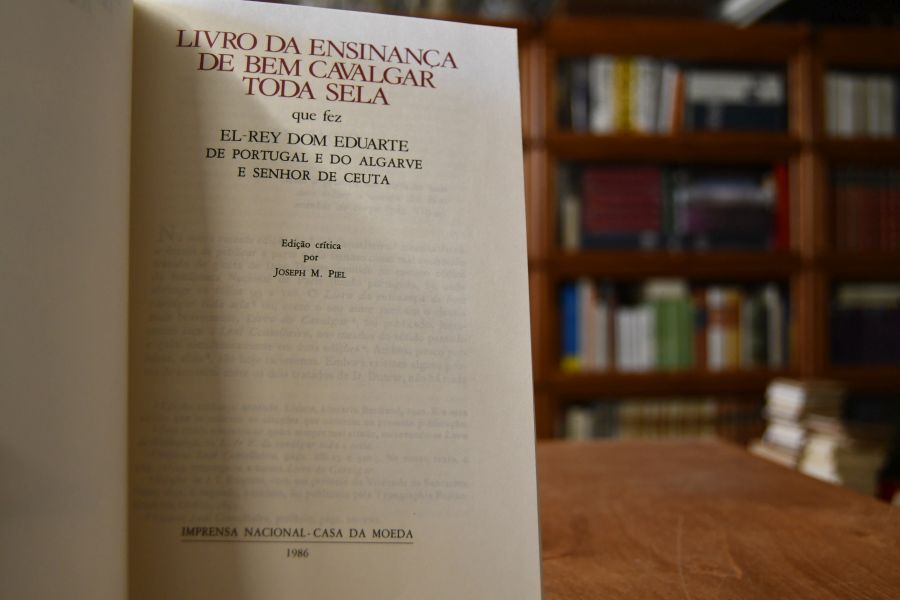 Livro de Ensinança de Bem Cavalgar toda Sela que Fez El - Rey Dom Eduarte de Portugal e do Algarve e Senhor de Ceuta.