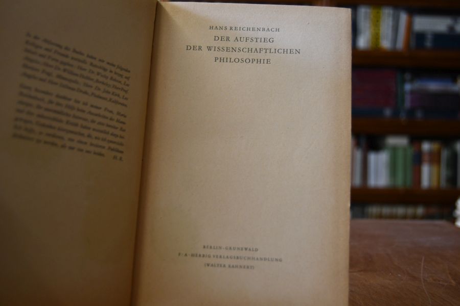 Der Aufstieg der wissenschaftlichen Philosophie.