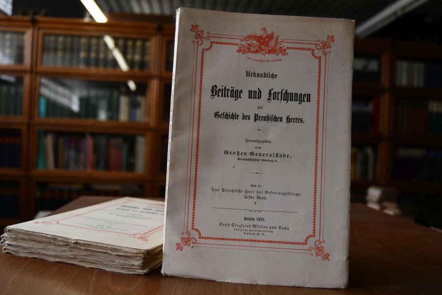 Urkundliche Beiträge und Forschungen zur Geschichte des Preußischen Heeres Band 5 in Einzellieferungen. Hefte 21-25 Das Preußische Heer der Befreiungskriege.