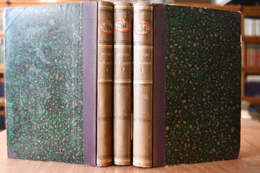 Catalogue de la Collection de Monnaies de feu Christian Jürgensen Thomsen, Seconde Partie Les Monnaies du Moyen-Age Tome I-III.
