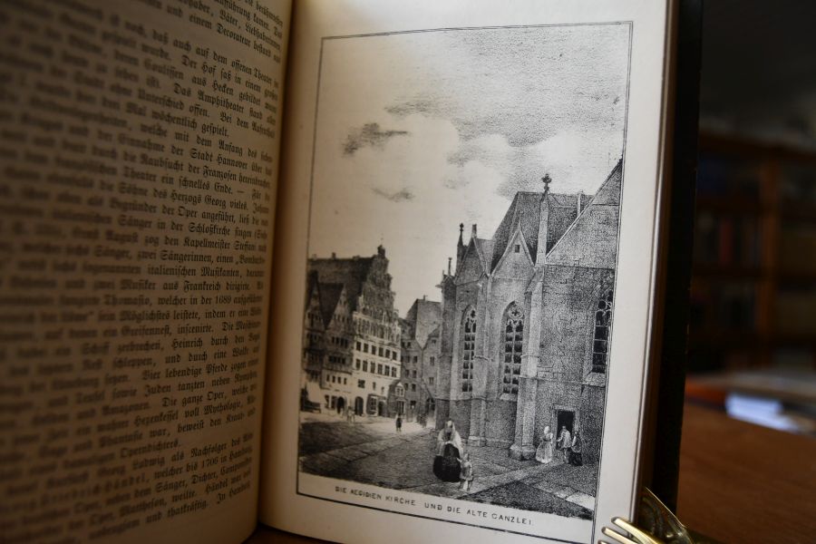 Geschichte der Residenzstadt Hannover von den ältesten Zeiten bis auf die Gegenwart.