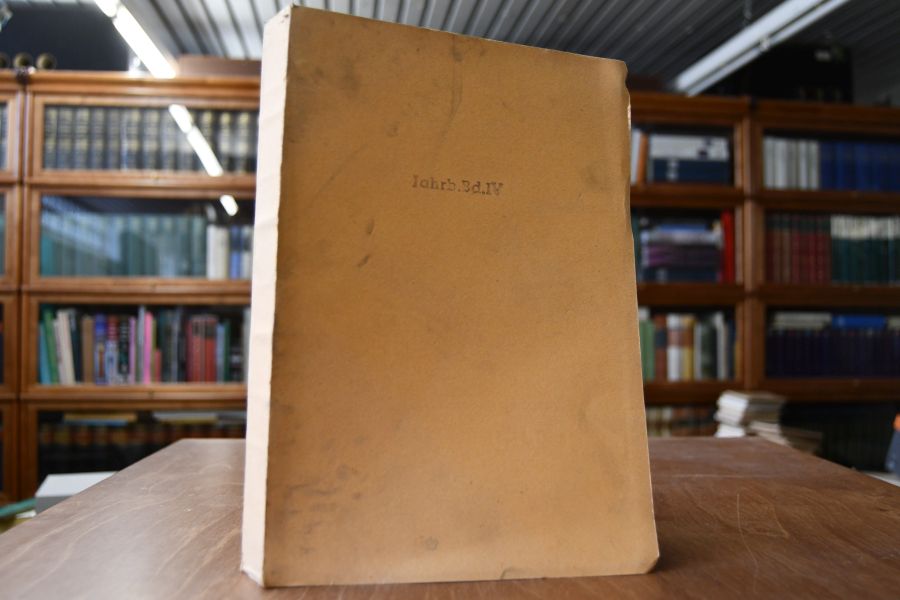 Jahrbuch des öffentlichen Rechts der Gegenwart Band IV.