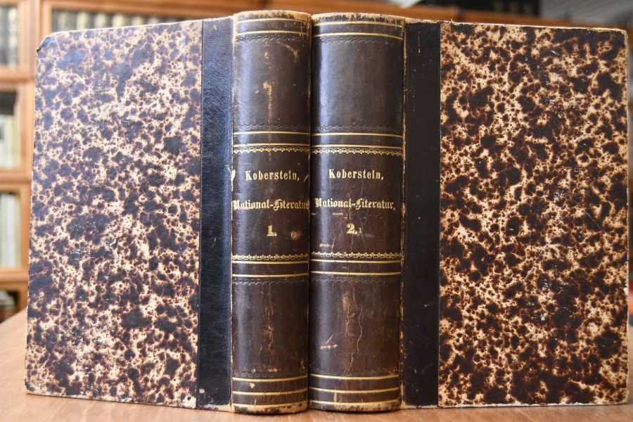 Grundriß der Geschichte der deutschen National-Litteratur. 2 Bde. (von 3).
