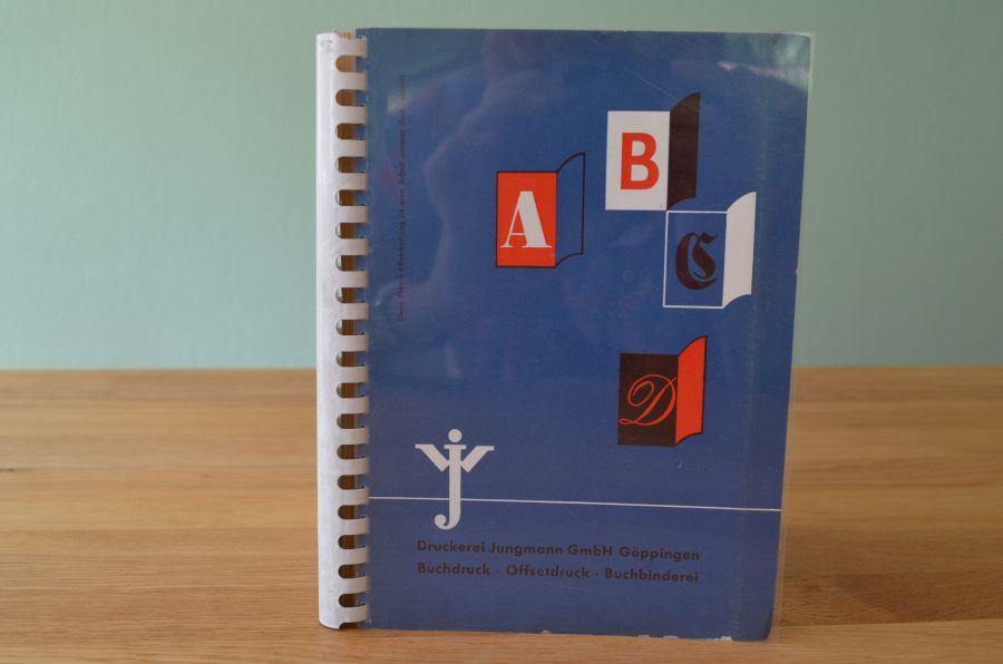 Druckerei Jungmann GmbH Göppingen, Buchdruck, Offsetdruck, Buchbinderei. Unsere Schriften.