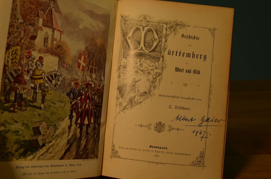 Württembergische Geschichte in Wort und Bild.
