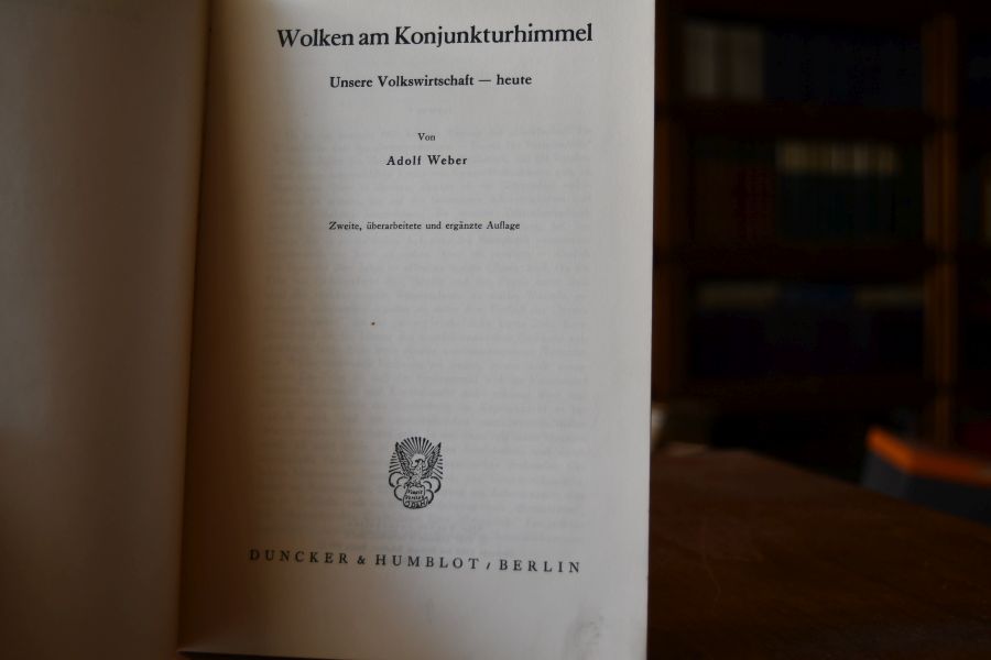 Wolken am Konjunkturhimmel. Unsere Volkswirtschaft - heute.